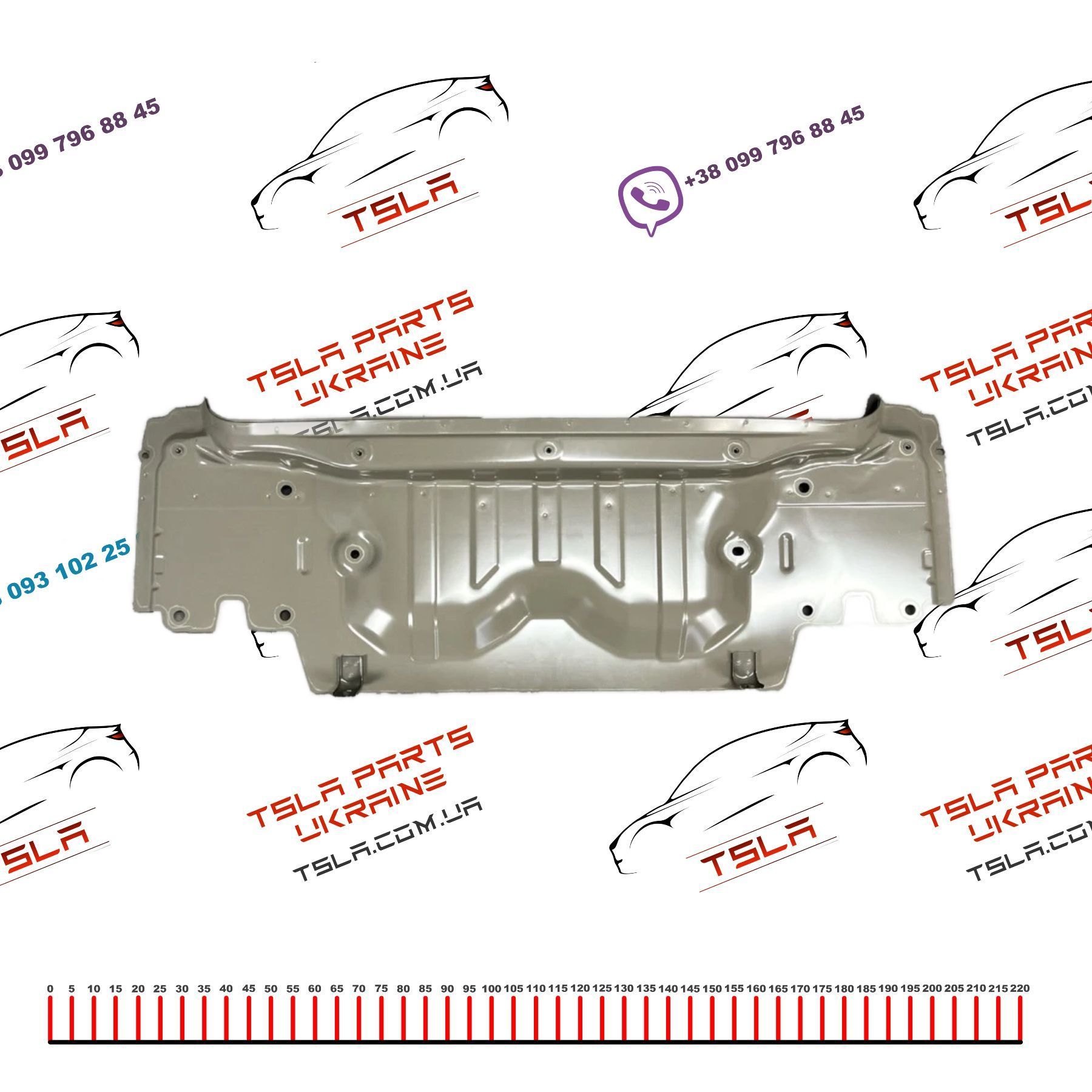 Задня панель кузова Tesla Model 3 17-23 - 1077958-S0-A / 1773383-S0-A