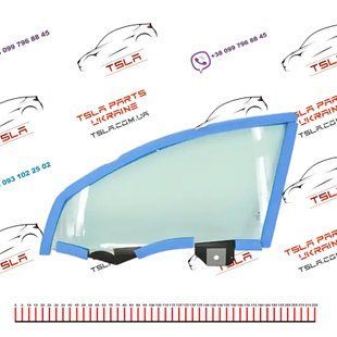 Скло двері переднє ліве подвійне (XYG) з кріпленнями Tesla Model Y 20- 1495508-00-B 1495508-00-B фото