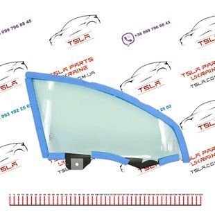 Скло двері переднє праве подвійне (XYG) з кріпленнями Tesla Model Y 20- 1495507-00-B 1495507-00-B фото